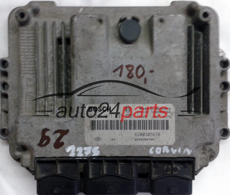Centralita de motor NISSAN PRIMERA 1.9 DCI BOSCH 0281011237 8200305678 8200284704 1039S02264