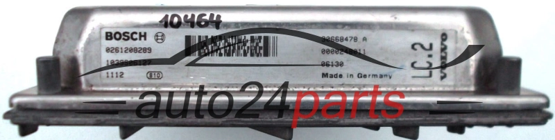 ΜΟΝΑΔΑ ΕΛΕΓΧΟΥ ΚΙΝΗΤΗΡΑ VOLVO S60 S80 XC90 V70 2.4, BOSCH 0 261 208 289