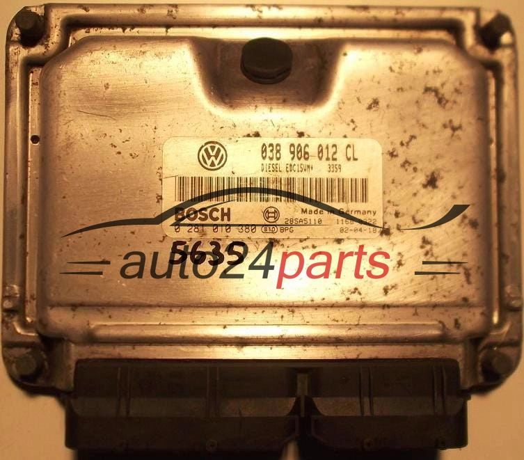 KOMPUTER STEROWNIK SILNIKA SKODA OCTAVIA 1.9 TDI ASV AHF 038 906 012 CL