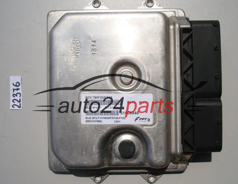 Μονάδα Ελέγχου Κινητήρα FIAT NEMO FIORINO BIPPER MJD 8F2.F1, MJD8F2F1, 51908946
