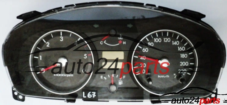Quadro Strumenti Cruscotto Contachilometri HYUNDAI GETZ 1.5 CRDI K12 20031106 940031C550, 94003-1C550, 200435310H, 2004-35310H