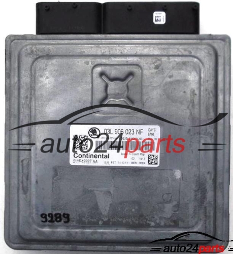 MOTORSTEUERGERÄT ECU STEUERGERAT SKODA OCTAVIA 1.6 TDI, 5WP42927AA, 03L906023NF 