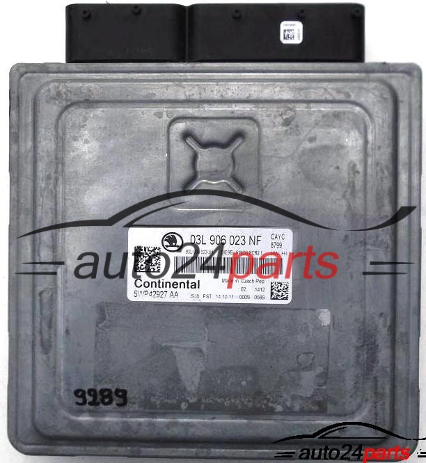 MOTORSTEUERGERÄT ECU STEUERGERAT SKODA OCTAVIA 1.6 TDI, 5WP42927AA, 03L906023NF 