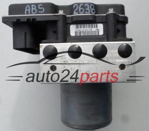 Bomba de abs BMW Z4 BOSCH 0 265 236 034, 0265236034, 34516768550-02, 3451676855002, 0265950767 