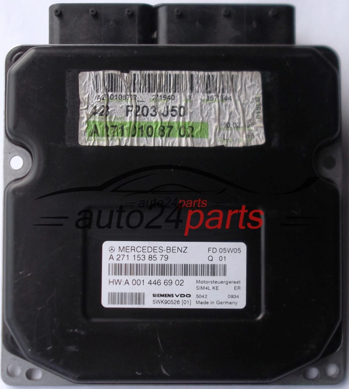 CENTRALINA DO MOTORE MERCEDES W209 SIEMENS VDO 5WK90526 1