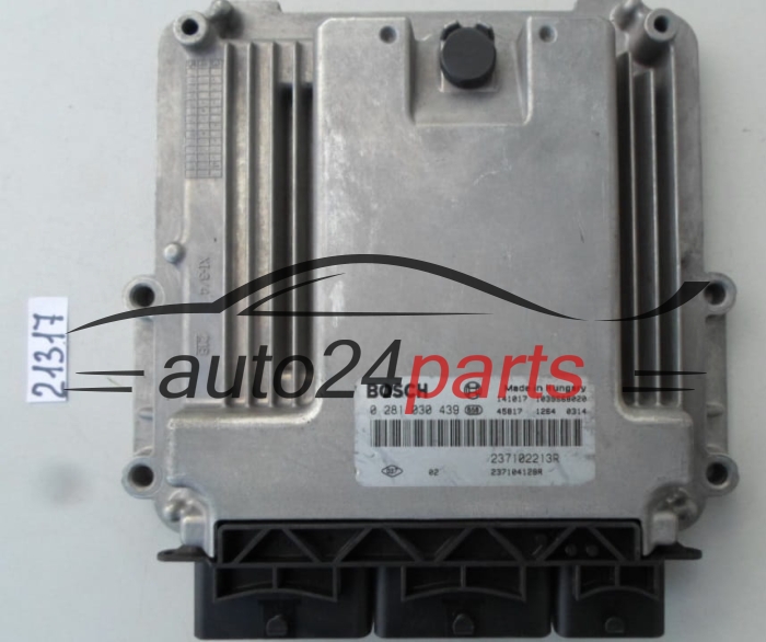 KOMPUTER STEROWNIK SILNIKA DACIA 1.5 DCI BOSCH 0 281 030 439, 0281030439, 237102213R