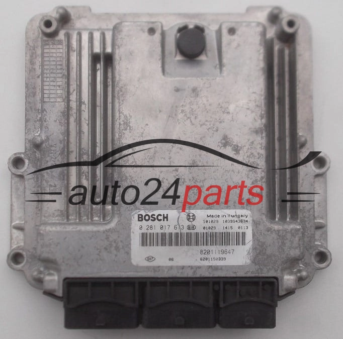 Μονάδα Ελέγχου Κινητήρα RENAULT LAGUNA 2.0 DCI BOSCH 0 281 017 613