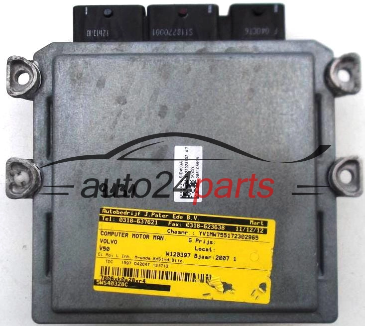 ΜΟΝΑΔΑ ΕΛΕΓΧΟΥ ΚΙΝΗΤΗΡΑ VOLVO C30 2.0, SIEMENS 5WS40328C-T