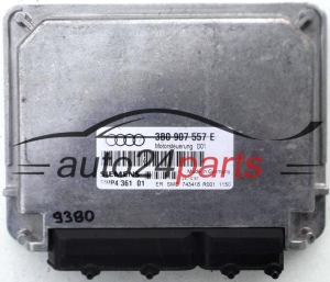 KOMPUTER STEROWNIK SILNIKA AUDI A4 1.6 AHL 3B0907557E, 3B0 907 557 E, SIEMENS 5WP4361 01, 5WP4 361 01 -  9380