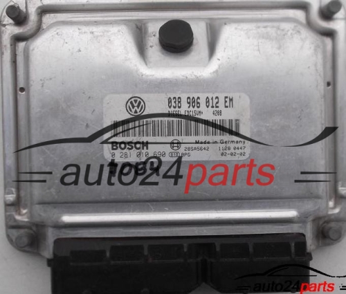 SEAT IBIZA 1.9 TDI BOSCH 0 281 010 690, 0281010690, 038 906 012 EM, 038906012EM