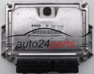 MOTORSTEUERGERÄT ECU STEUERGERÄT  RENAULT MEGANE KANGOO 1.9 TDI BOSCH 0 281 010 502, 0281010502, HOM 8200085921, 8200199718 