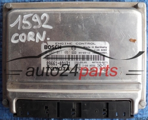 MOTORSTEUERGERÄT ECU STEUERGERÄT TOYOTA YARIS 1.4 D-4D 89661-0D171 1ND-TV, 896610D171, BOSCH 0281011651, 0 281 011 651