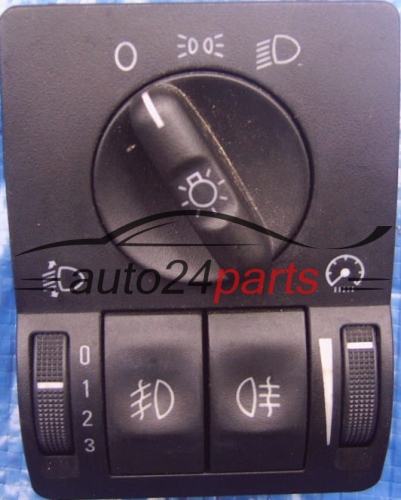 LICHTSCHALTER MIT HALOGENEN PANEL OPEL CORSA C COMBO TIGRA B MIT HALOGENEN