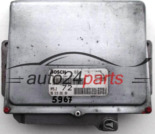 KOMPUTER STEROWNIK SILNIKA PEUGEOT CITROEN 2.0 BOSCH 0 261 204 833, 0261204833, 96 319 201 80, 9631920180 