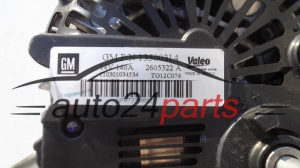 ALTERNATOR OPEL ASTRA INSIGNIA A14NET VALEO 140A TG12C074 13500314 1202119, 95515972 NEW 