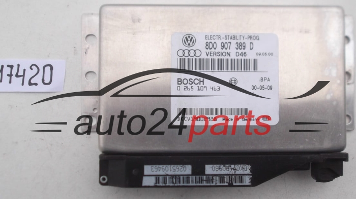 Mονάδα ελέγχου αβς ESP AUDI A4 A6 VW PASSAT BOSCH 0 265 109 463