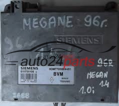 CENTRALINA MOTORE RENAULT MEGANE 1.4 SIEMENS S111730108C, S111730108 C, 111730108, HOM7700864451, 7700101920