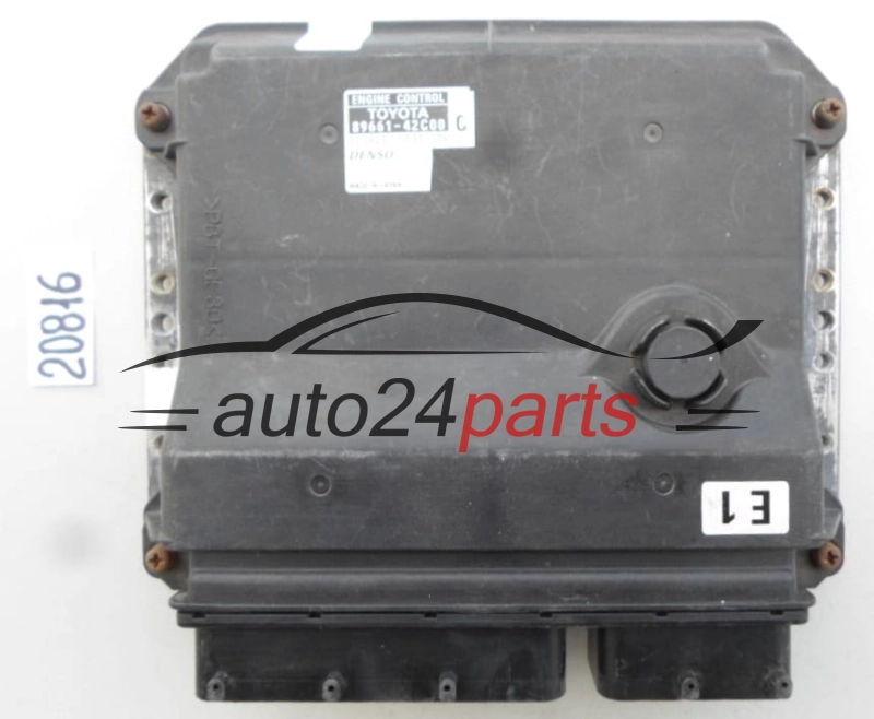 Μονάδα Ελέγχου Κινητήρα TOYOTA RAV4 AVENSIS 2.2, 89661-42C00, 8966142C00, 175800-7733, 1758007733