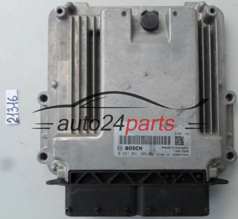 MOTORSTEUERGERÄT ECU STEUERGERAT JEEP RENEGADE BOSCH 0 281 031 204, 0281031204, 55265162 