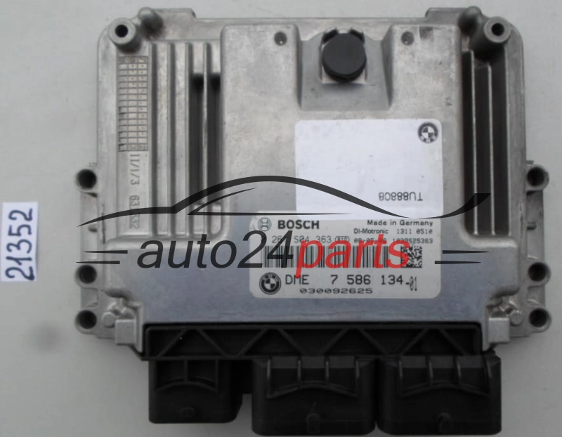 ECU ENGINE CONTROLLER BMW MINI COOPER BOSCH 0 261 S04 363, 0261S04363, DME 7 586 134, DME7586134, 7586134