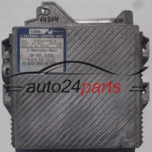 KOMPUTER STEROWNIK SILNIKA MERCEDES W202 W210 C220 2.2 DIESEL LUCAS R04010009, R 04010009 , R04010009B, R 04010009 B, A0165457632, 0165457632, A 016 545 76 32 -   14214, 15728