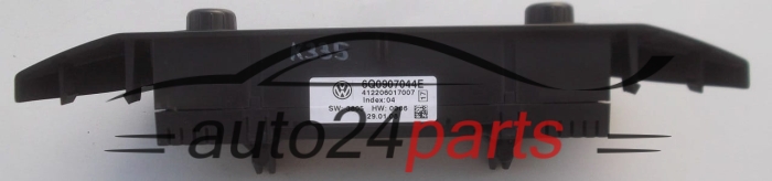 PANEL OGRZEWANIA STEROWNIK NAWIEWU REGULATOR KLIMATRONIK VOLKSWAGEN POLO VDO 412 206 017 007, 412206017007, 6Q0 907 044 E, 6Q0907044E 