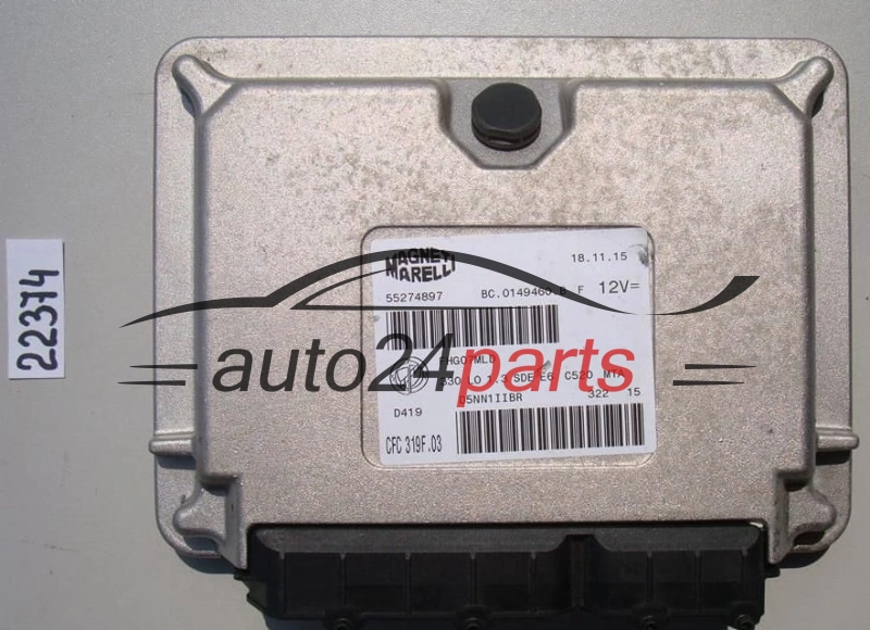 Ecu Automatic Gearbox FIAT 500 CFC 319F.03, CFC319F03, 55274897