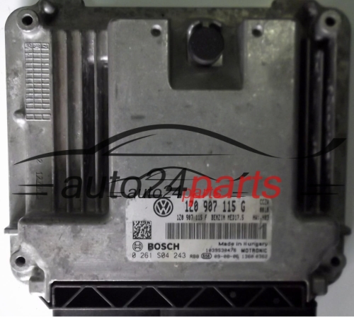 CENTRALINA MOTORE SKODA OCTAVIA RS 2.0 TFSI 1Z0907115G, 1Z0907115F, BOSCH 0261S04243