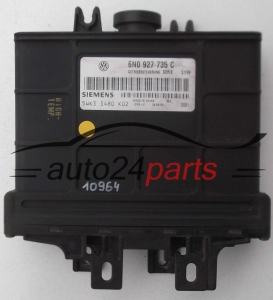 CENTRALITA ECU CAJA DE CAMBIO AUTOMATICO VW VOLKSWAGEN LUPO 3L 1.2 TDI SIEMENS 5WK3 3480 K02, (01), 5WK33480K02, 6N0 927 735 C, 6N0927735C