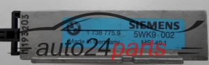 CALCULATEUR MOTEUR BMW 320, E36 2.0 24V, SIEMENS 5WK9 002, 5WK9002, 1 738 775.9, 17387759, 1703421, MS 40.1 