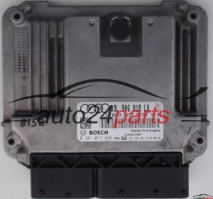 ECU CENTRALITA DE MOTOR AUDI A6, BOSCH 0 281 017 945, 0281017945, 03L 906 018 LB, 03L906018LB, EDC17C46 