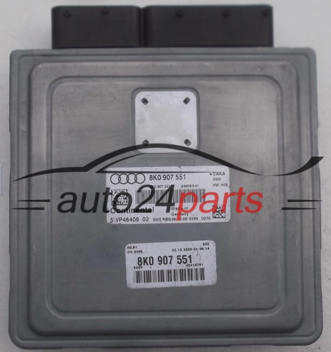 CENTRALINA DO MOTORE AUDI A4 S4 3.0 TFSI CONTINENTAL 5WP46406 02, 5WP4640602, 8K0 907 551, 8K0907551 