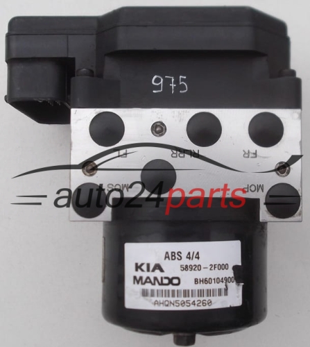 POMPE HYDRAULIQUE ET CALCULATEUR d'ABS KIA CERATO 58920-2F000,  MANDO BH60104900