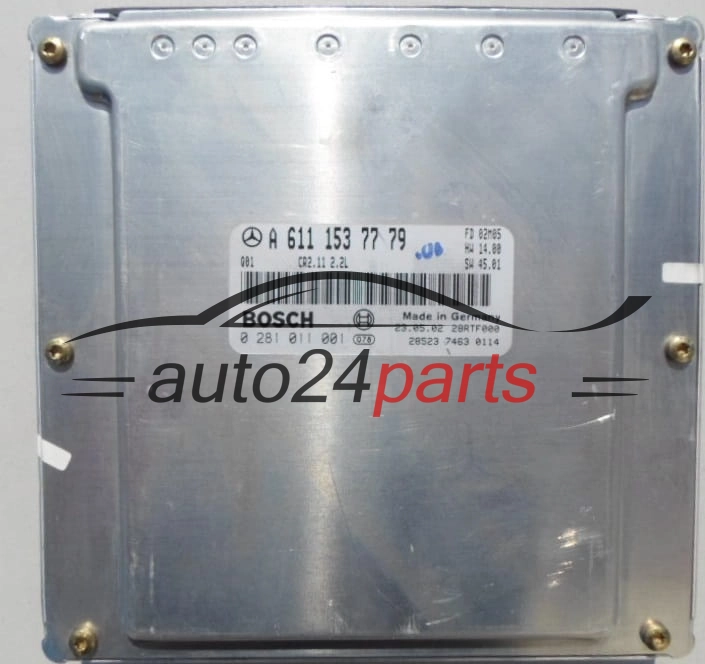 MERCEDES W203 C-KLASA C 200 2.2 CDI A6111537779, A 611 153 77 79, 6111537779, BOSCH 0281011001, 0 281 011 001