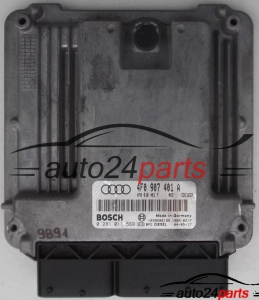CALCULATEUR MOTEUR AUDI A6 3.0 TDI BOSCH 0 281 011 569, 0281011569, 4F0 907 401 A, 4F0907401A