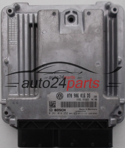 CENTRALINA DO MOTORE VOLKSWAGEN 0281014252 070 906 016 DS