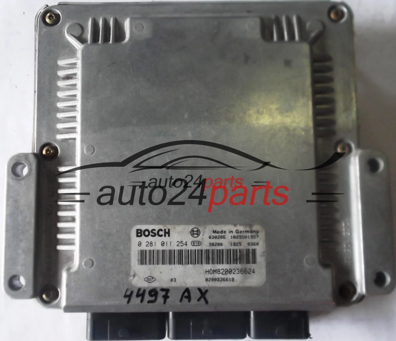 CENTRALINA DO MOTORE RENAULT MASTER 2.5 DCI BOSCH 0281011254 HOM8200236624