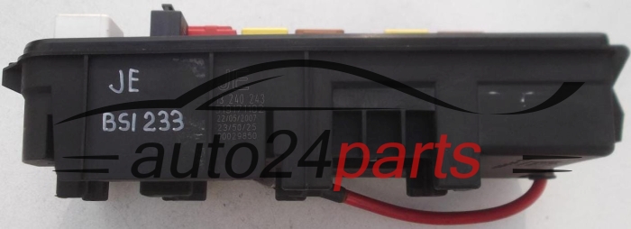 ELEKTRISCHER KASTEN SICHERUNGKASTEN SICHERUNG UND RELAIS STROMKASTEN RELAISKASTEN OPEL VECTRA C SIGNUM 1.9 CDTI GM 13 240 243 JE