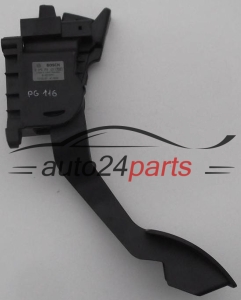 POTENTIOMETRE DE PEDALE DE GAZ D'ACCELERATEUR FORD FIORINO BOSCH 0 280 755 105, 0280755105, 51801577 
