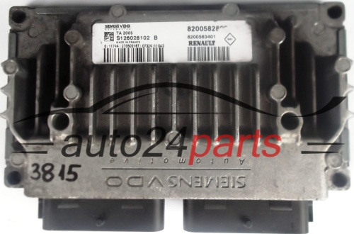 Computador caixa de velocidades automática  RENAULT SIEMENS VDO S126028102 B,  8200582809, 8200563401