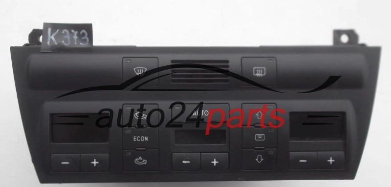 PANEL OGRZEWANIA STEROWNIK NAWIEWU REGULATOR KLIMATRONIK AUDI A6 S6 RS6 4B0 820 043 AQ, 4B0820043AQ, 5HB 007 604-62, 5HB00760462