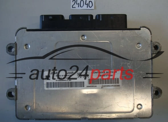 KOMPUTER STEROWNIK SILNIKA PEUGEOT 206 VALEO 21585694-3 A0, 215856943, 215856943A0, SW9661474280, HW9655883280
