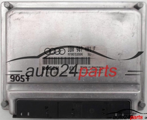 ECU ENGINE CONTROLLER AUDI A6 2.5 TDI, BOSCH 0 281 001 938, 0281001938, 3B0 907 401 F, 3B0907401F 