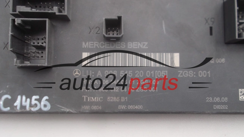 KOMFORTSTEUERGERÄT BSI MERCEDES SPRINTER  A9065452001, TEMIC 5285 B1