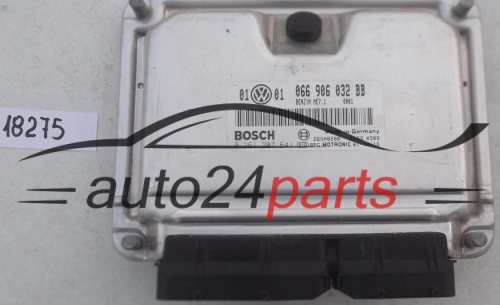 KOMPUTER STEROWNIK SILNIKA VW VOLKSWAGEN PASSAT 2.3 BOSCH 0 261 207 641, 0261207641, 066 906 032 BB, 066906032BB, ME7.1