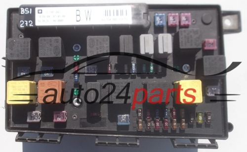 Scatola dei fusibili relè fusibile scatola BSI  OPEL ASTRA H ZAFIRA B 13145043 BW, HELLA 5DK 008 668-50