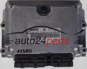 KOMPUTER STEROWNIK SILNIKA FIAT DUCATO 2.8 JTD BOSCH 0281011755, 0 281 011 755, 55206654, D2845ACL AFS - 11280