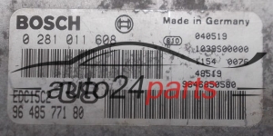 MOTORSTEUERGERÄT ECU STEUERGERÄT  FIAT ULYSSE 2.0 JTD BOSCH 0 281 011 608