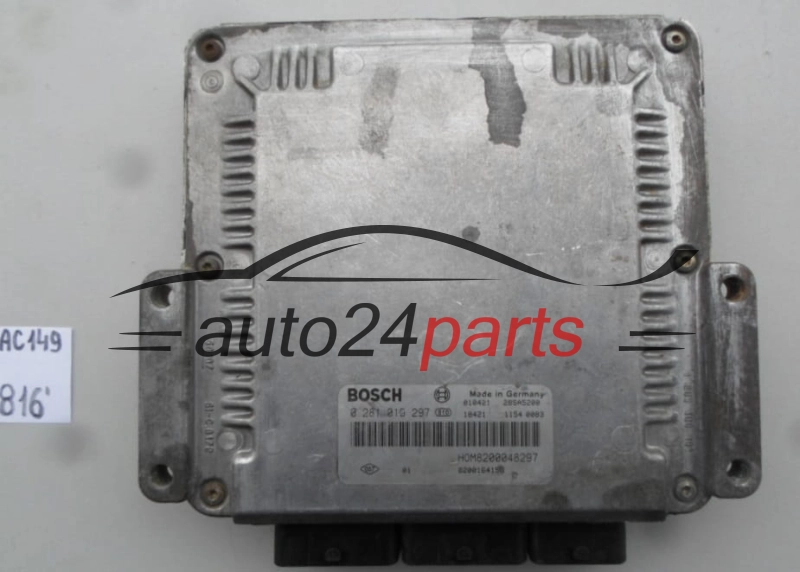 RENAULT LAGUNA 1.9 DCI F9Q BOSCH 0281010297, 0 281 010 297, HOM8200048297, 8200112661, 28FM0288