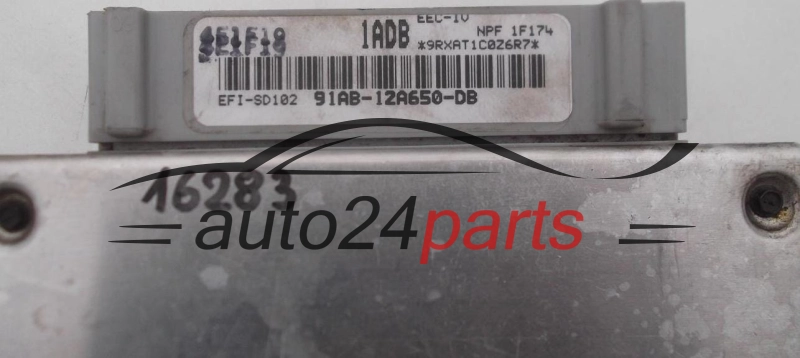 CENTRALINA MOTORE FORD ESCORT 1.6, VISTEON 91AB-12A650-DB, 91AB12A650DB, 1ADB 